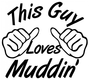 This Guy Loves Mudding Off Road car-window-decals-stickers