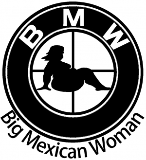 BMW Big Mexican Woman BBW Funny car-window-decals-stickers