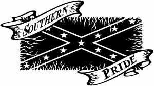 Southern Pride Rebel Flag Country car-window-decals-stickers