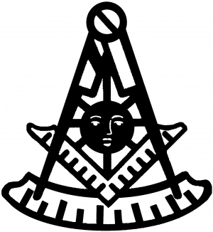 Masonic Past Master Other car-window-decals-stickers