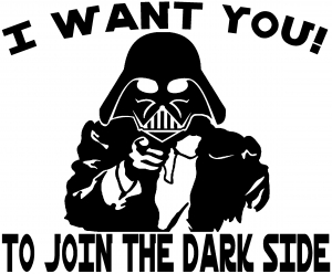 I Want You Join The Dark Side Star Wars Vader