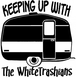 Keeping Up With The Whitetrashians Funny car-window-decals-stickers