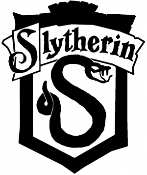 Harry Potter Vinyl Sticker - Slytherin Shield - Paper House