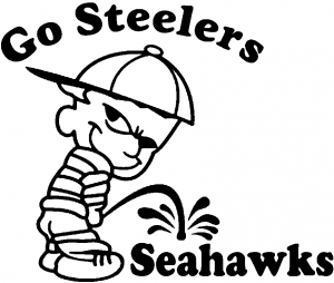 Go Steelers Pee On Seahawks