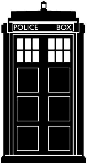 Dr Who Tardis Police Box Sci Fi car-window-decals-stickers