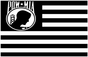 American Flag Pow Mia Military car-window-decals-stickers