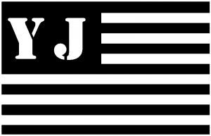 Jeep YJ American USA Flag Right Off Road car-window-decals-stickers