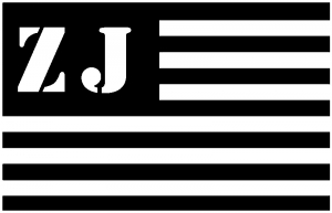 Jeep ZJ American USA Flag Right