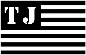 Jeep TJ American USA Flag Right