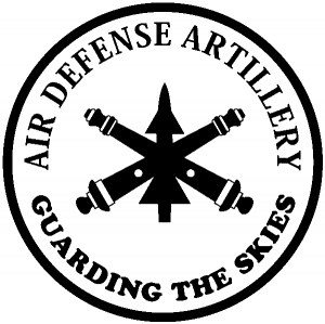 US Army Air Defense Artillery GUARDING THE SKIES Military car-window-decals-stickers