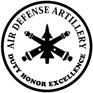 US Army Air Defense Artillery DUTY HONOR EXCELLENCE