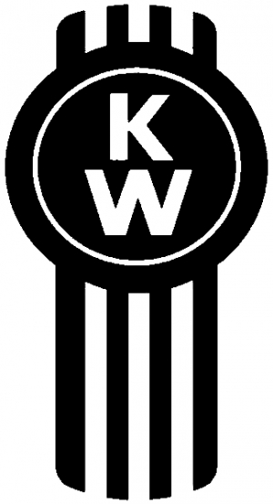 Kenworth Logo KW No Text Moto Sports car-window-decals-stickers