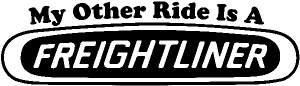 My Other Ride is A Freightliner Moto Sports car-window-decals-stickers
