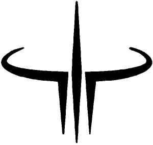 Quake 3 Logo Sci Fi car-window-decals-stickers
