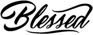 Christian Blessed Christian car-window-decals-stickers