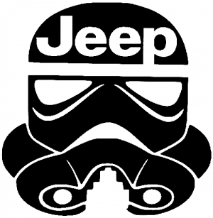 STORMTROOPER RATED Badge for Offroad Vehicle