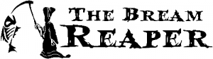The Bream Reaper Bone Bream Grim Reaper Hunting And Fishing car-window-decals-stickers