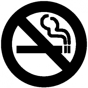 NO SMOKING Other car-window-decals-stickers