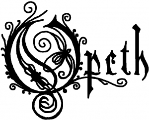 Opeth Band Logo Special Orders car-window-decals-stickers