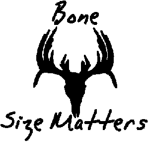 Bone Size Matters Deer Skull Special Orders car-window-decals-stickers