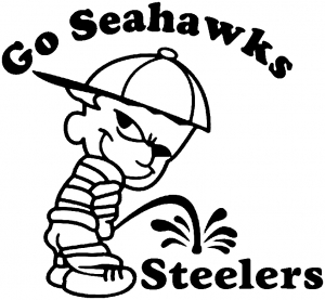 Go Seahawks Pee On Steelers