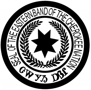 Seal of the eastern cherokee nation Western car-window-decals-stickers