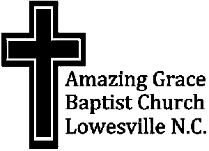 Amazing Grace Baptist Church Special Orders car-window-decals-stickers