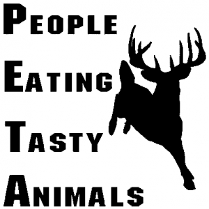 PETA Hunting And Fishing car-window-decals-stickers