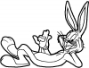 Buggs Chilling Cartoons Car or Truck Window Decal