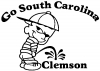Go South Carolina College car-window-decals-stickers
