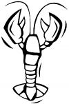 Lobster Animals Car or Truck Window Decal
