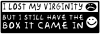 Funny I Lost My Virginity Decal Funny Car or Truck Window Decal