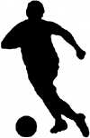 Soccer Player Decal Sports Car or Truck Window Decal