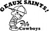 GEAUX SAINTS! Special Orders car-window-decals-stickers