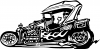 Rat Hot Rod Garage Decal Garage Decals Car or Truck Window Decal