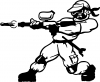 Paintball Man Sports car-window-decals-stickers