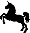 Unicorn Prancing Enchantments car-window-decals-stickers