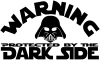Darth Vader Dark Side Funny car-window-decals-stickers
