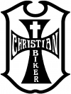Christian Biker Cross Biker Car or Truck Window Decal