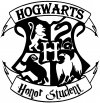 Hogwarts Honor Student Harry Potter Sci Fi Car Truck Window Wall Laptop Decal Sticker