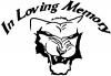 In Loving Memory Of Tiger Animals Car or Truck Window Decal