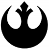 Star Wars Rebel Alliance Emblem Sci Fi Car or Truck Window Decal