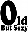 Old But Sexy Funny car-window-decals-stickers