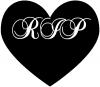Heart RIP In Memory Of Car or Truck Window Decal