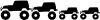 Jeep Stick Family With Two Kids Off Road Car or Truck Window Decal