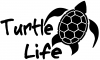 Turtle Life Animals Car or Truck Window Decal