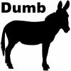 Dumb Ass Funny car-window-decals-stickers