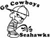 Go Cowboys Pee On Seahawks