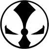 Spawn Symbol Logo Sci Fi car-window-decals-stickers