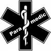 Paramedic EMT Star Of Life Military Car or Truck Window Decal